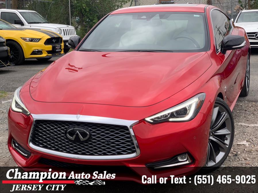 Used INFINITI Q60 RED SPORT 400 RWD 2020 | Champion Auto Sales of JC. Jersey City, New Jersey Used INFINITI Q60 RED SPORT 400 RWD 2020 | Champion Auto Sales of JC. Jersey City, New Jersey