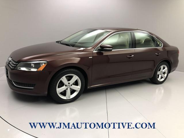 2014 Volkswagen Passat 4dr Sdn 1.8T Auto Wolfsburg Ed PZEV, available for sale in Naugatuck, Connecticut | J&M Automotive Sls&Svc LLC. Naugatuck, Connecticut
