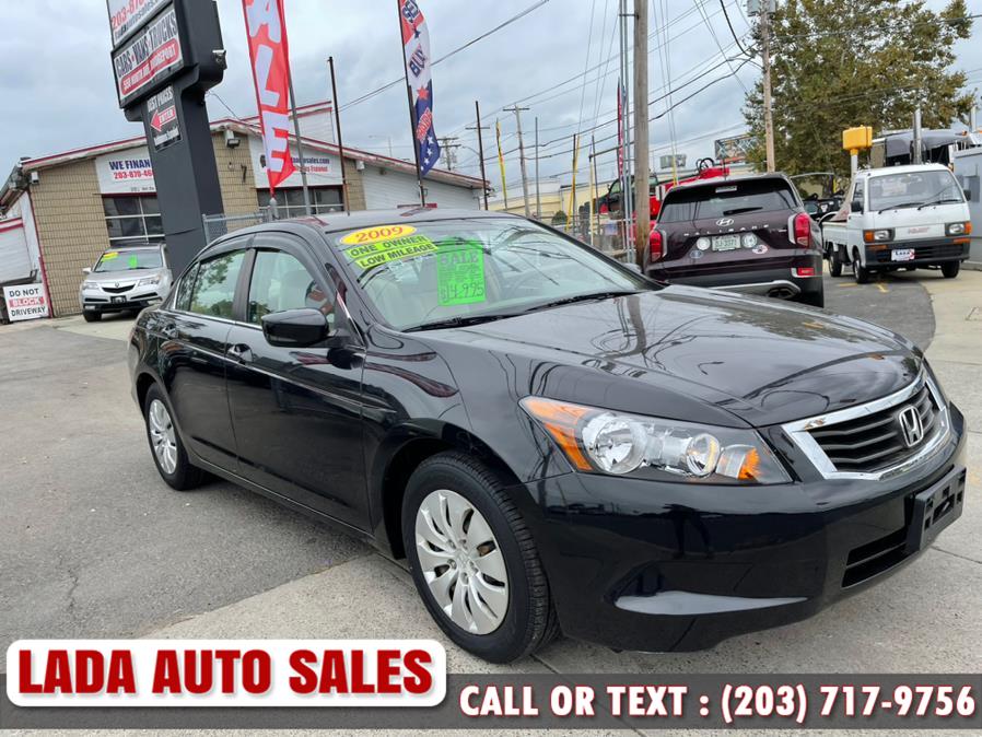 2009 Honda Accord Sdn 4dr I4 Auto LX, available for sale in Bridgeport, Connecticut | Lada Auto Sales. Bridgeport, Connecticut 2009 Honda Accord Sdn 4dr I4 Auto LX, available for sale in Bridgeport, Connecticut | Lada Auto Sales. Bridgeport, Connecticut