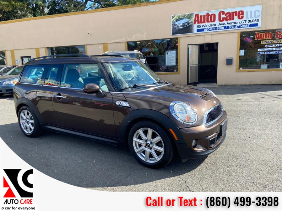 2012 MINI Cooper Clubman 2dr Cpe S, available for sale in Vernon , Connecticut | Auto Care Motors. Vernon , Connecticut