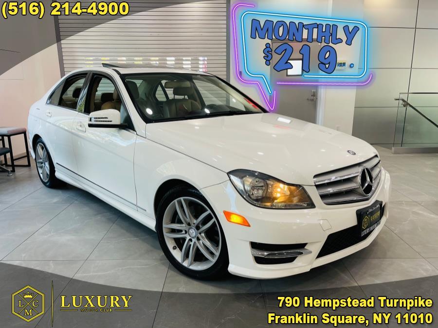 2013 Mercedes-Benz C-Class 4dr Sdn C300 Sport 4MATIC, available for sale in Franklin Square, New York | Luxury Motor Club. Franklin Square, New York
