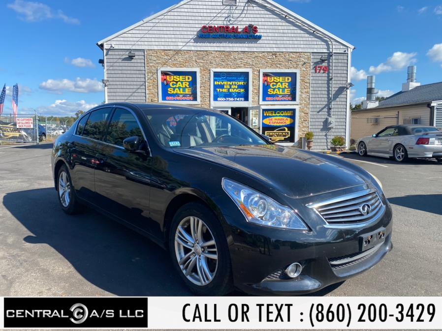 2010 Infiniti G37 Sedan 4dr x AWD, available for sale in East Windsor, Connecticut | Central A/S LLC. East Windsor, Connecticut 2010 Infiniti G37 Sedan 4dr x AWD, available for sale in East Windsor, Connecticut | Central A/S LLC. East Windsor, Connecticut
