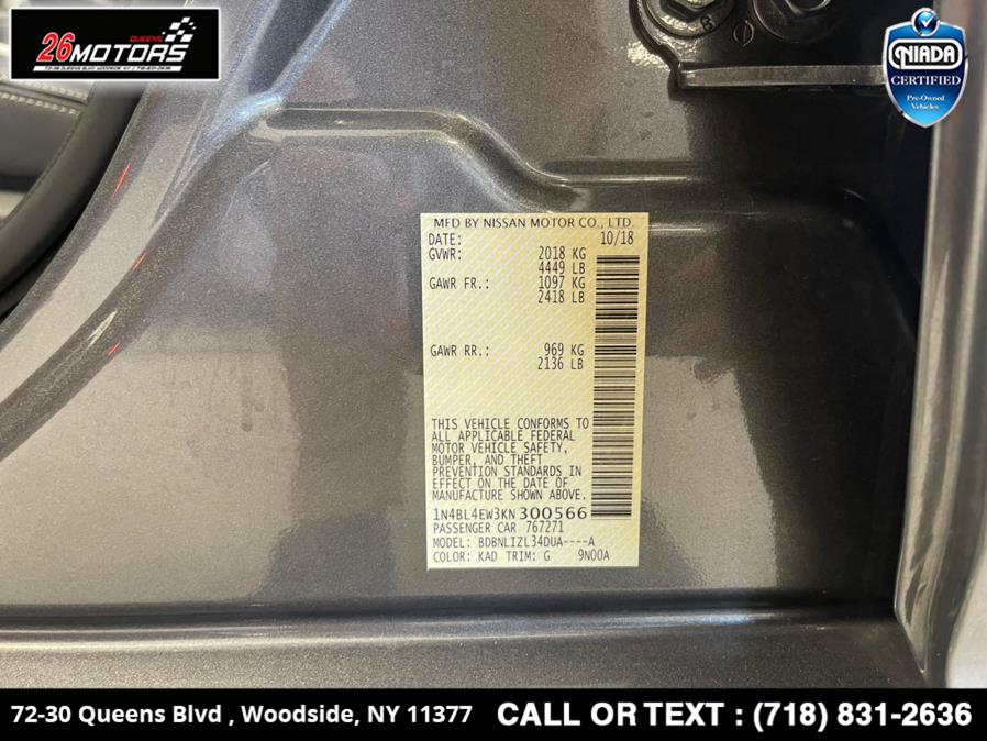Used Nissan Altima 2.5 SL AWD Sedan 2019 | 26 Motors Queens. Woodside, New York Used Nissan Altima 2.5 SL AWD Sedan 2019 | 26 Motors Queens. Woodside, New York