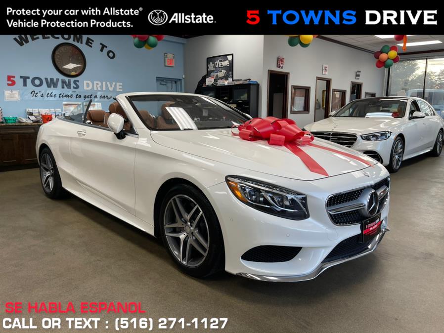 2017 Mercedes-Benz S-Class AMG S 550 Cabriolet, available for sale in Inwood, New York | 5 Towns Drive. Inwood, New York 2017 Mercedes-Benz S-Class AMG S 550 Cabriolet, available for sale in Inwood, New York | 5 Towns Drive. Inwood, New York