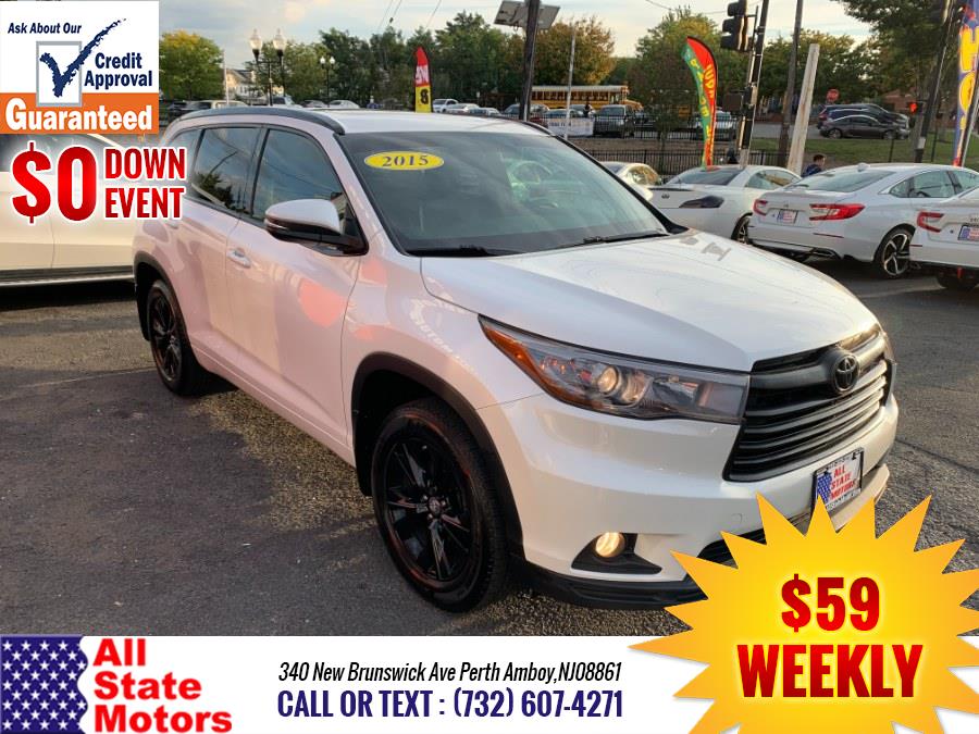 2015 Toyota Highlander AWD 4dr V6 XLE (Natl), available for sale in Perth Amboy, New Jersey | All State Motor Inc. Perth Amboy, New Jersey 2015 Toyota Highlander AWD 4dr V6 XLE (Natl), available for sale in Perth Amboy, New Jersey | All State Motor Inc. Perth Amboy, New Jersey
