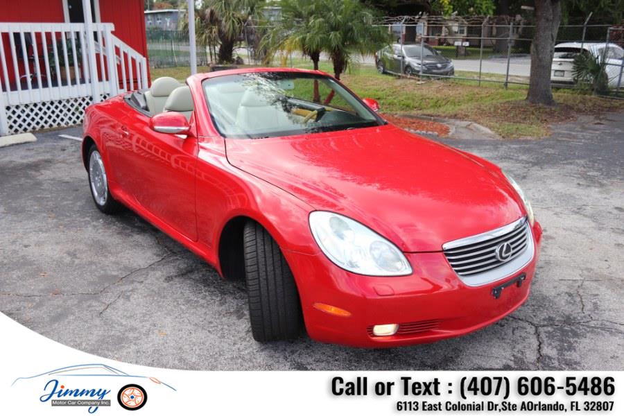 Used Lexus SC 430 2dr Convertible 2002 | Jimmy Motor Car Company Inc. Orlando, Florida Used Lexus SC 430 2dr Convertible 2002 | Jimmy Motor Car Company Inc. Orlando, Florida