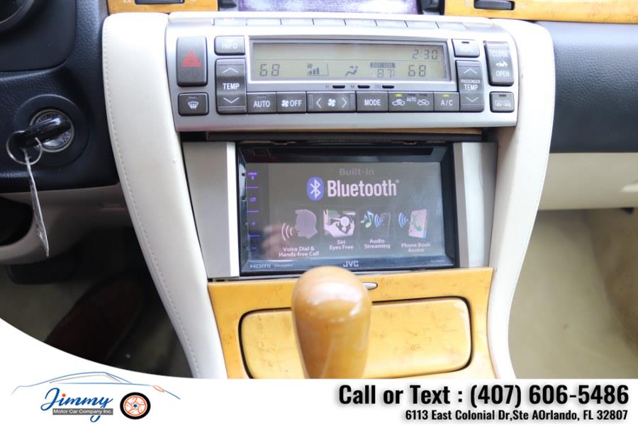 Used Lexus SC 430 2dr Convertible 2002 | Jimmy Motor Car Company Inc. Orlando, Florida Used Lexus SC 430 2dr Convertible 2002 | Jimmy Motor Car Company Inc. Orlando, Florida