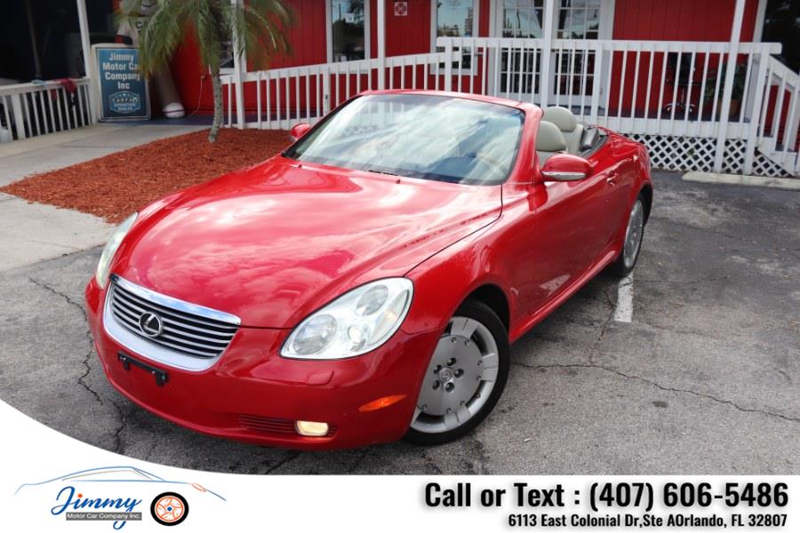 Used Lexus SC 430 2dr Convertible 2002 | Jimmy Motor Car Company Inc. Orlando, Florida Used Lexus SC 430 2dr Convertible 2002 | Jimmy Motor Car Company Inc. Orlando, Florida