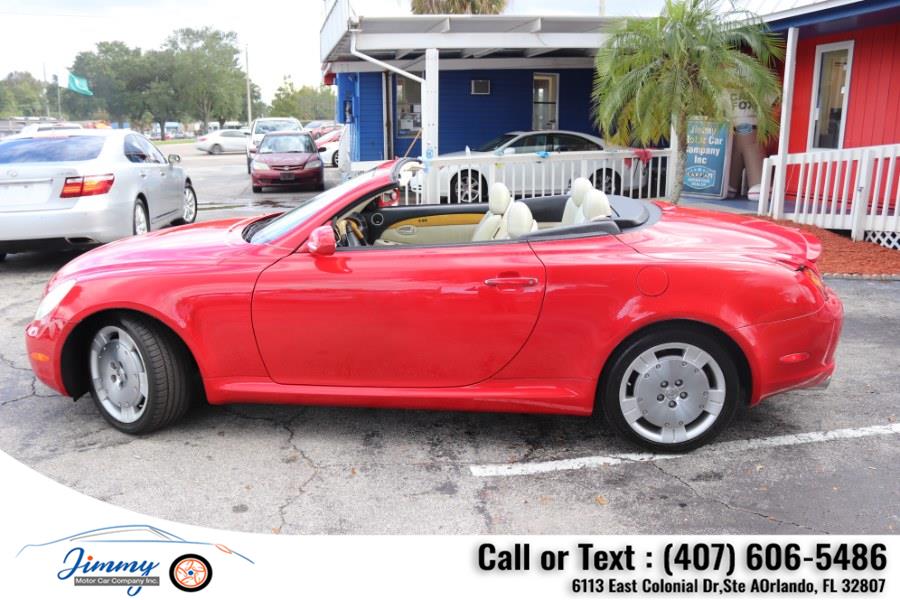 Used Lexus SC 430 2dr Convertible 2002 | Jimmy Motor Car Company Inc. Orlando, Florida Used Lexus SC 430 2dr Convertible 2002 | Jimmy Motor Car Company Inc. Orlando, Florida