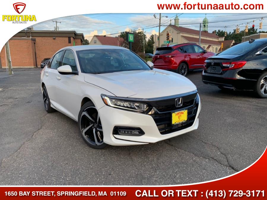 2019 Honda Accord Sedan Sport 1.5T CVT, available for sale in Springfield, Massachusetts | Fortuna Auto Sales Inc.. Springfield, Massachusetts 2019 Honda Accord Sedan Sport 1.5T CVT, available for sale in Springfield, Massachusetts | Fortuna Auto Sales Inc.. Springfield, Massachusetts