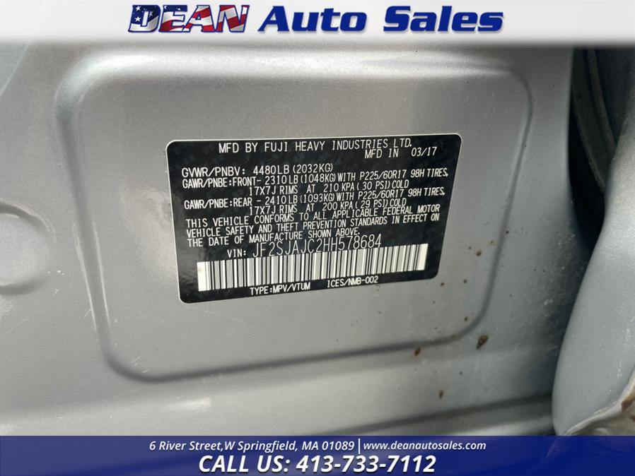 Used Subaru Forester 2.5i Limited CVT 2017 | Dean Auto Sales. W Springfield, Massachusetts Used Subaru Forester 2.5i Limited CVT 2017 | Dean Auto Sales. W Springfield, Massachusetts