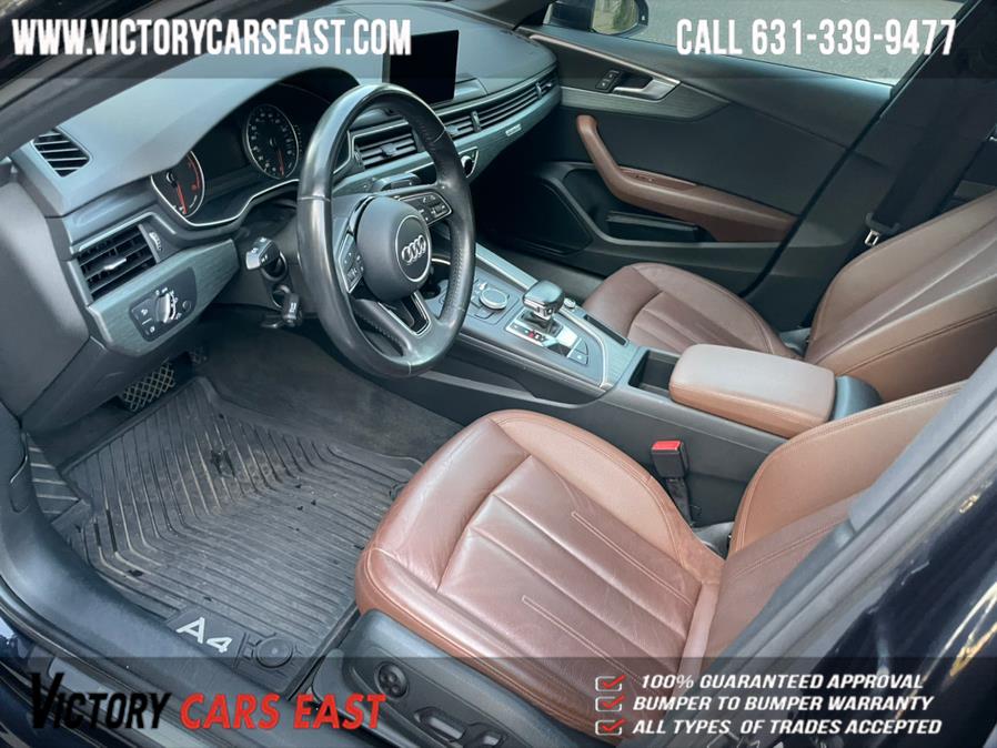Used Audi A4 2.0 TFSI Auto Premium quattro AWD 2017 | Victory Cars East LLC. Huntington, New York Used Audi A4 2.0 TFSI Auto Premium quattro AWD 2017 | Victory Cars East LLC. Huntington, New York