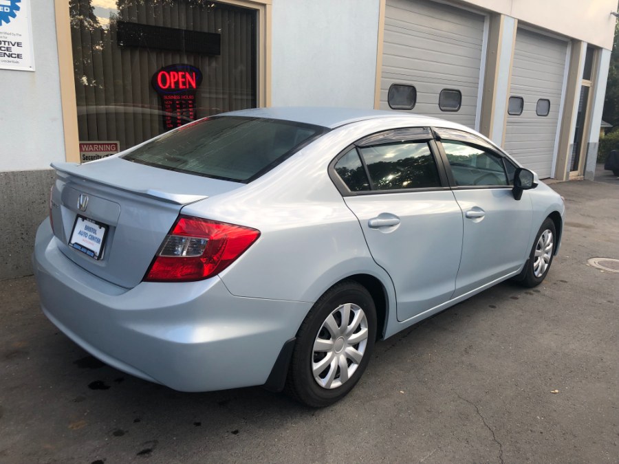 2012 Honda Civic Sdn 4dr Auto LX PZEV, available for sale in Bristol, Connecticut | Bristol Auto Center LLC. Bristol, Connecticut 2012 Honda Civic Sdn 4dr Auto LX PZEV, available for sale in Bristol, Connecticut | Bristol Auto Center LLC. Bristol, Connecticut