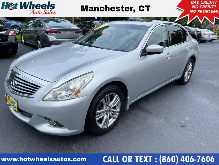 Used INFINITI G37 Sedan 4dr x AWD 2012 | Hot Wheels Auto Sales LLC. Manchester, Connecticut Used INFINITI G37 Sedan 4dr x AWD 2012 | Hot Wheels Auto Sales LLC. Manchester, Connecticut
