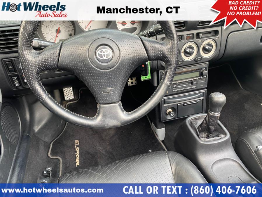 Used Toyota MR2 Spyder 2dr Conv Manual SEQ (Natl) 2003 | Hot Wheels Auto Sales LLC. Manchester, Connecticut Used Toyota MR2 Spyder 2dr Conv Manual SEQ (Natl) 2003 | Hot Wheels Auto Sales LLC. Manchester, Connecticut