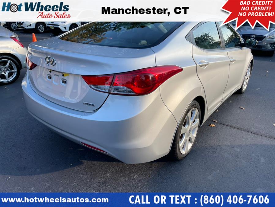Used Hyundai Elantra 4dr Sdn Auto Limited PZEV 2013 | Hot Wheels Auto Sales LLC. Manchester, Connecticut Used Hyundai Elantra 4dr Sdn Auto Limited PZEV 2013 | Hot Wheels Auto Sales LLC. Manchester, Connecticut