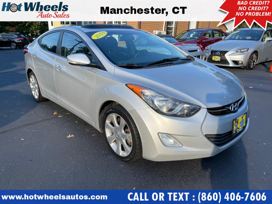 Used Hyundai Elantra 4dr Sdn Auto Limited PZEV 2013 | Hot Wheels Auto Sales LLC. Manchester, Connecticut Used Hyundai Elantra 4dr Sdn Auto Limited PZEV 2013 | Hot Wheels Auto Sales LLC. Manchester, Connecticut