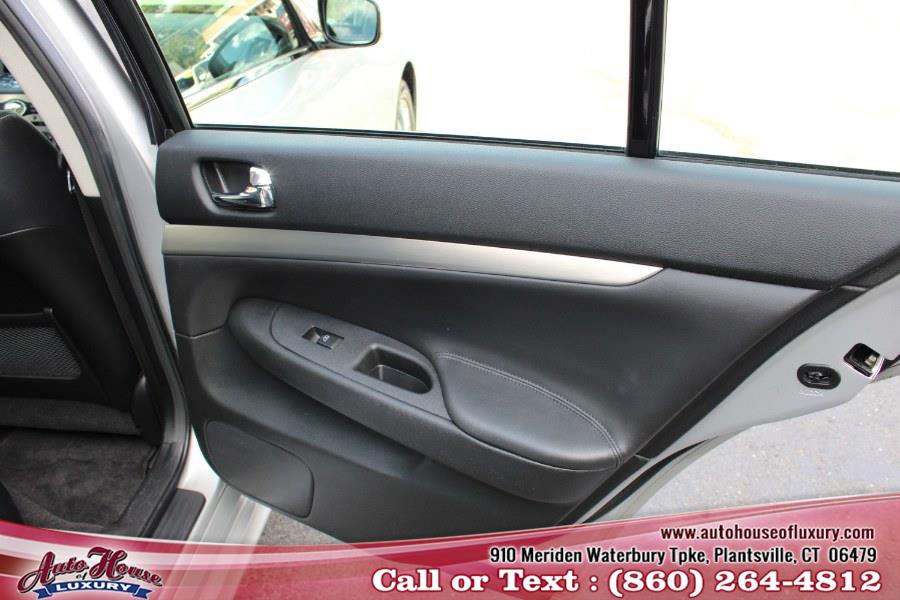 2010 Infiniti G37 Sedan 4dr x AWD, available for sale in Plantsville, Connecticut | Auto House of Luxury. Plantsville, Connecticut 2010 Infiniti G37 Sedan 4dr x AWD, available for sale in Plantsville, Connecticut | Auto House of Luxury. Plantsville, Connecticut