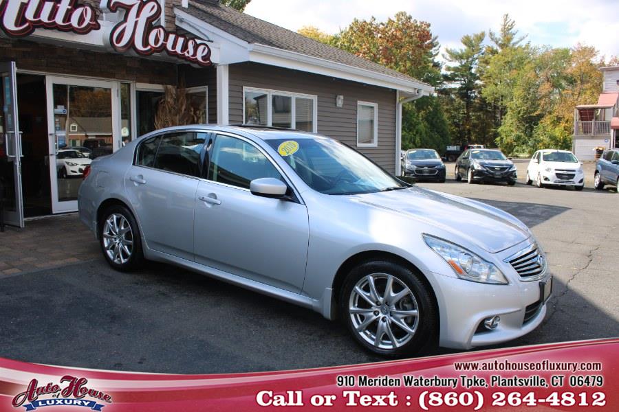 2010 Infiniti G37 Sedan 4dr x AWD, available for sale in Plantsville, Connecticut | Auto House of Luxury. Plantsville, Connecticut 2010 Infiniti G37 Sedan 4dr x AWD, available for sale in Plantsville, Connecticut | Auto House of Luxury. Plantsville, Connecticut