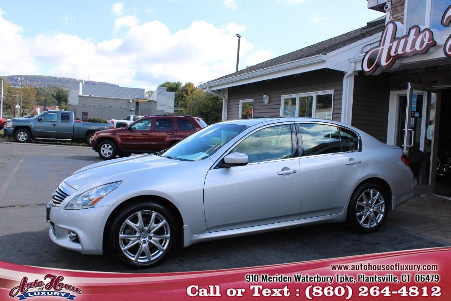 2010 Infiniti G37 Sedan 4dr x AWD, available for sale in Plantsville, Connecticut | Auto House of Luxury. Plantsville, Connecticut 2010 Infiniti G37 Sedan 4dr x AWD, available for sale in Plantsville, Connecticut | Auto House of Luxury. Plantsville, Connecticut