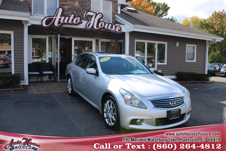 2010 Infiniti G37 Sedan 4dr x AWD, available for sale in Plantsville, Connecticut | Auto House of Luxury. Plantsville, Connecticut 2010 Infiniti G37 Sedan 4dr x AWD, available for sale in Plantsville, Connecticut | Auto House of Luxury. Plantsville, Connecticut
