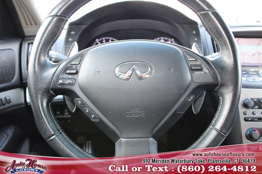 2010 Infiniti G37 Sedan 4dr x AWD, available for sale in Plantsville, Connecticut | Auto House of Luxury. Plantsville, Connecticut 2010 Infiniti G37 Sedan 4dr x AWD, available for sale in Plantsville, Connecticut | Auto House of Luxury. Plantsville, Connecticut