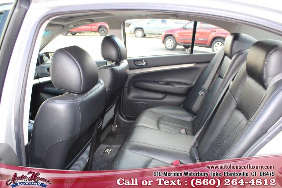 2010 Infiniti G37 Sedan 4dr x AWD, available for sale in Plantsville, Connecticut | Auto House of Luxury. Plantsville, Connecticut 2010 Infiniti G37 Sedan 4dr x AWD, available for sale in Plantsville, Connecticut | Auto House of Luxury. Plantsville, Connecticut