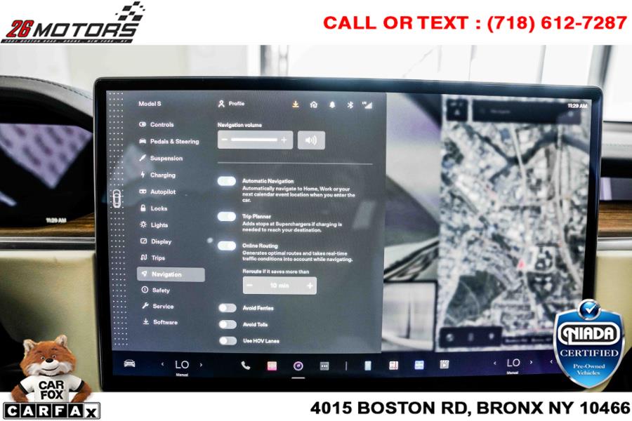 Used Tesla Model S Plaid AWD 2021 | 26 Motors Corp. Bronx, New York Used Tesla Model S Plaid AWD 2021 | 26 Motors Corp. Bronx, New York