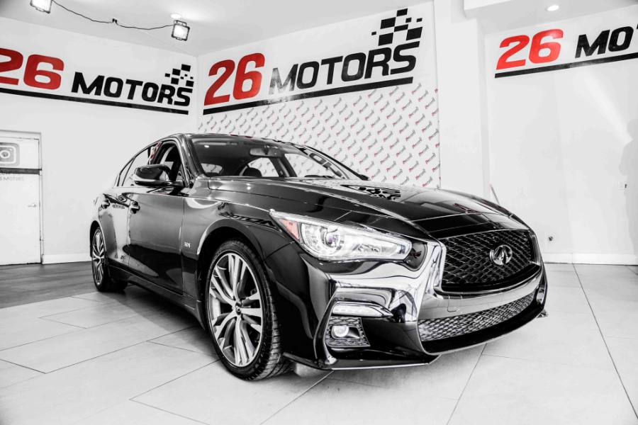 Used INFINITI Q50 3.0t LUXE AWD 2018 | 26 Motors Corp. Bronx, New York Used INFINITI Q50 3.0t LUXE AWD 2018 | 26 Motors Corp. Bronx, New York