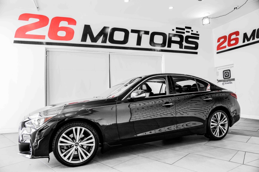 Used INFINITI Q50 3.0t LUXE AWD 2018 | 26 Motors Corp. Bronx, New York Used INFINITI Q50 3.0t LUXE AWD 2018 | 26 Motors Corp. Bronx, New York