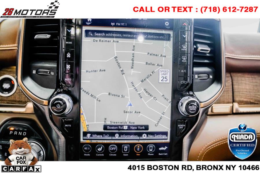 Used Ram 1500 Laramie Longhorn 4x4 Crew Cab 5''7" Box 2019 | 26 Motors Corp. Bronx, New York Used Ram 1500 Laramie Longhorn 4x4 Crew Cab 5''7" Box 2019 | 26 Motors Corp. Bronx, New York