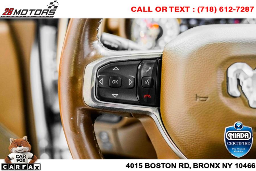 Used Ram 1500 Laramie Longhorn 4x4 Crew Cab 5''7" Box 2019 | 26 Motors Corp. Bronx, New York Used Ram 1500 Laramie Longhorn 4x4 Crew Cab 5''7" Box 2019 | 26 Motors Corp. Bronx, New York