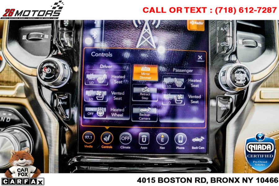 Used Ram 1500 Laramie Longhorn 4x4 Crew Cab 5''7" Box 2019 | 26 Motors Corp. Bronx, New York Used Ram 1500 Laramie Longhorn 4x4 Crew Cab 5''7" Box 2019 | 26 Motors Corp. Bronx, New York