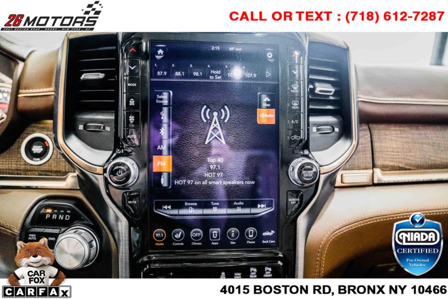 Used Ram 1500 Laramie Longhorn 4x4 Crew Cab 5''7" Box 2019 | 26 Motors Corp. Bronx, New York Used Ram 1500 Laramie Longhorn 4x4 Crew Cab 5''7" Box 2019 | 26 Motors Corp. Bronx, New York