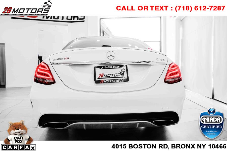Used Mercedes-Benz C-Class AMG C 43 4MATIC Sedan 2017 | 26 Motors Corp. Bronx, New York Used Mercedes-Benz C-Class AMG C 43 4MATIC Sedan 2017 | 26 Motors Corp. Bronx, New York