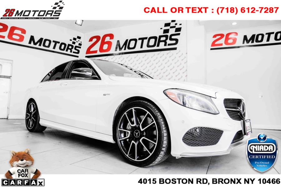Used Mercedes-Benz C-Class AMG C 43 4MATIC Sedan 2017 | 26 Motors Corp. Bronx, New York Used Mercedes-Benz C-Class AMG C 43 4MATIC Sedan 2017 | 26 Motors Corp. Bronx, New York