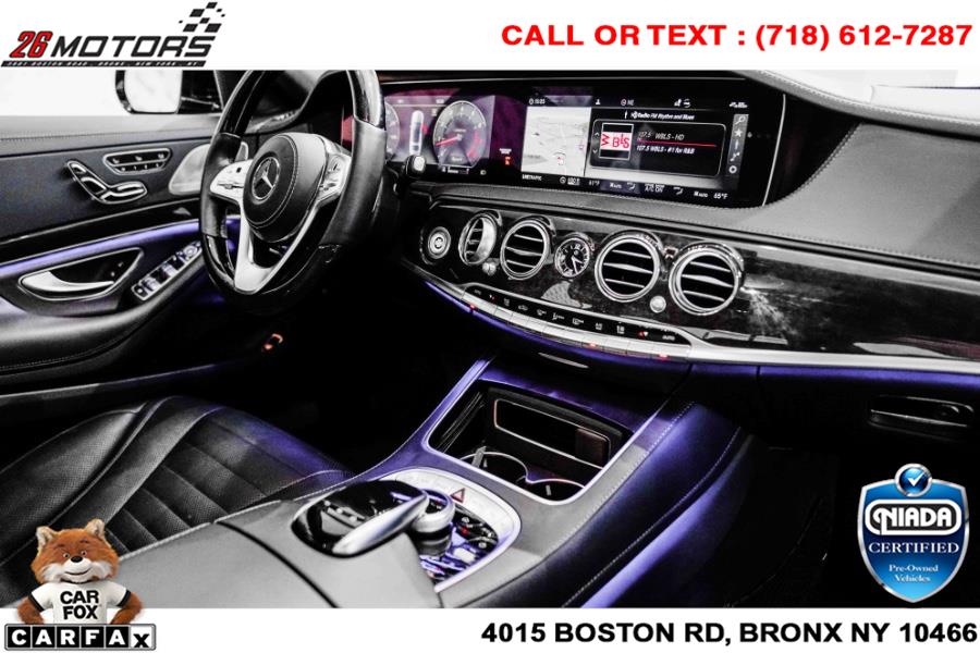 Used Mercedes-Benz S-Class S 560 4MATIC Sedan 2019 | 26 Motors Corp. Bronx, New York Used Mercedes-Benz S-Class S 560 4MATIC Sedan 2019 | 26 Motors Corp. Bronx, New York