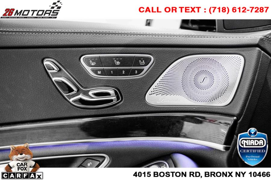 Used Mercedes-Benz S-Class S 560 4MATIC Sedan 2019 | 26 Motors Corp. Bronx, New York Used Mercedes-Benz S-Class S 560 4MATIC Sedan 2019 | 26 Motors Corp. Bronx, New York