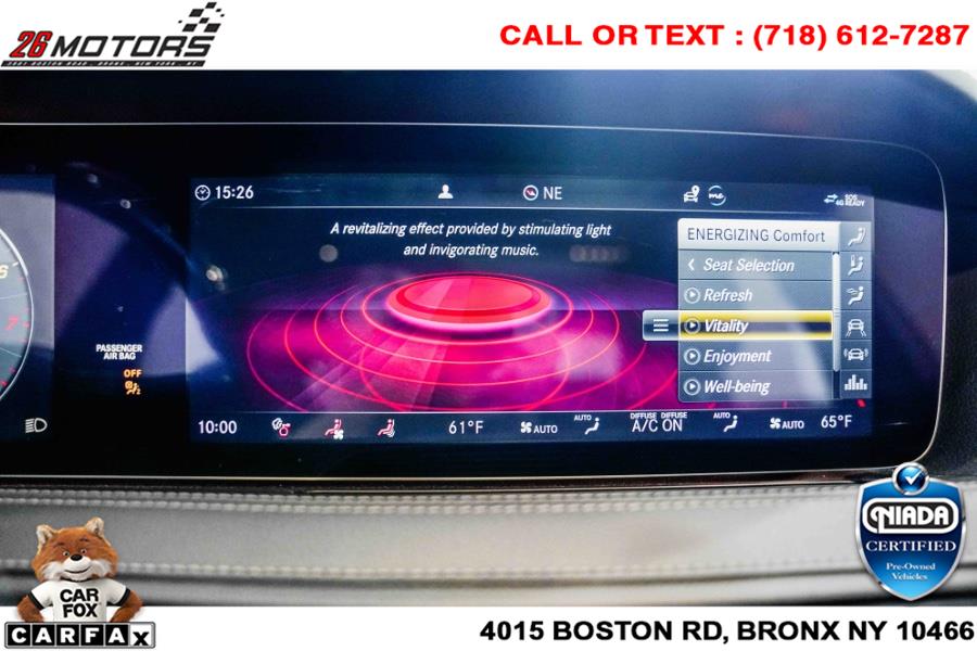Used Mercedes-Benz S-Class S 560 4MATIC Sedan 2019 | 26 Motors Corp. Bronx, New York Used Mercedes-Benz S-Class S 560 4MATIC Sedan 2019 | 26 Motors Corp. Bronx, New York