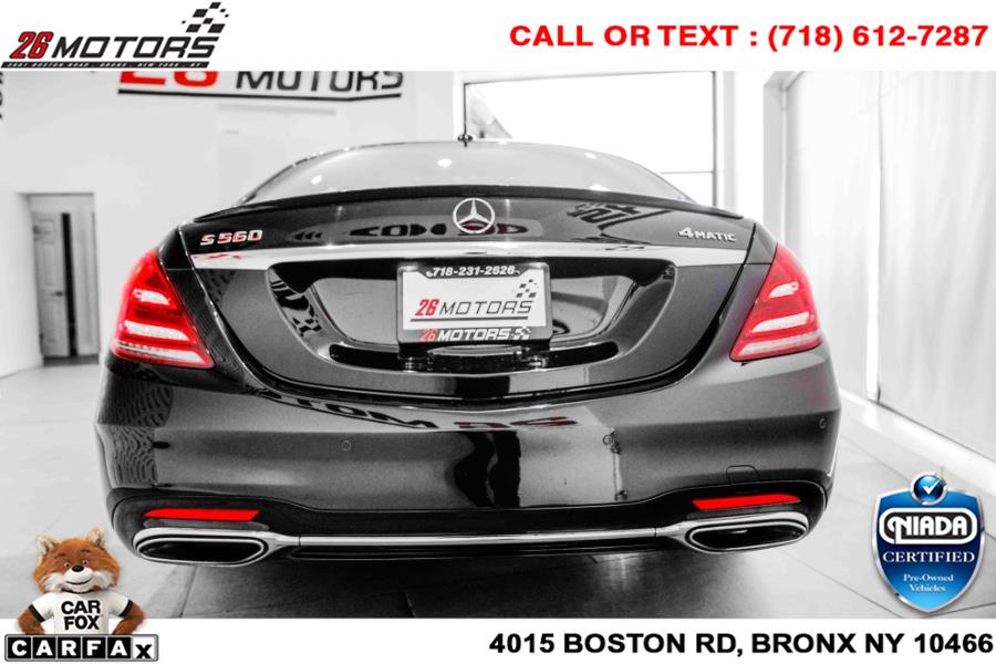 Used Mercedes-Benz S-Class S 560 4MATIC Sedan 2019 | 26 Motors Corp. Bronx, New York Used Mercedes-Benz S-Class S 560 4MATIC Sedan 2019 | 26 Motors Corp. Bronx, New York