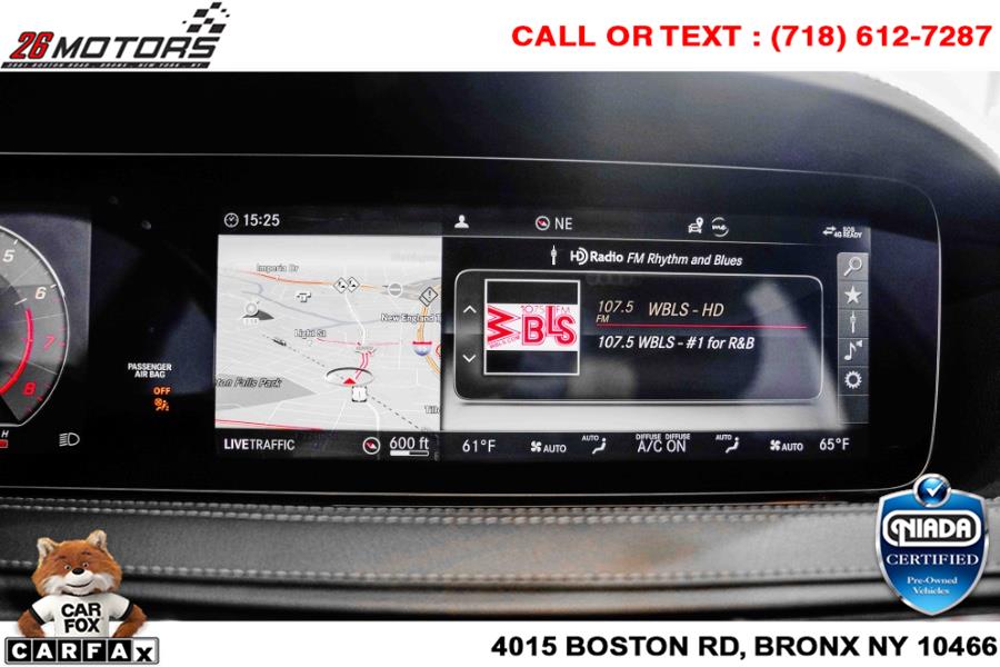 Used Mercedes-Benz S-Class S 560 4MATIC Sedan 2019 | 26 Motors Corp. Bronx, New York Used Mercedes-Benz S-Class S 560 4MATIC Sedan 2019 | 26 Motors Corp. Bronx, New York