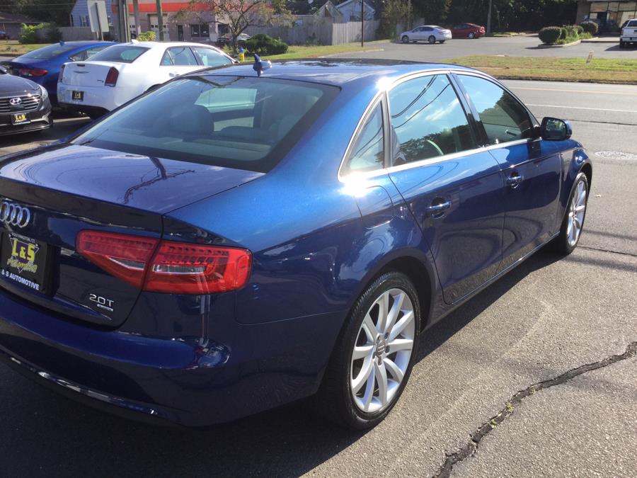 2013 Audi A4 4dr Sdn Auto quattro 2.0T Premium Plus, available for sale in Plantsville, Connecticut | L&S Automotive LLC. Plantsville, Connecticut 2013 Audi A4 4dr Sdn Auto quattro 2.0T Premium Plus, available for sale in Plantsville, Connecticut | L&S Automotive LLC. Plantsville, Connecticut