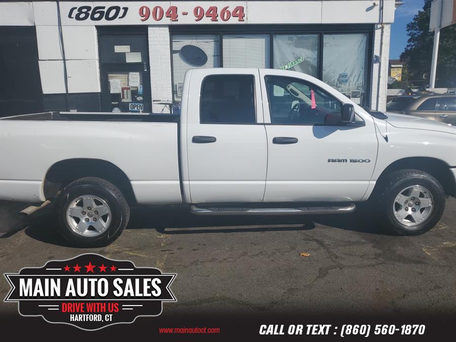Used Dodge Ram 1500 4dr Quad Cab 140.5" WB 4WD SLT 2005 | Main Auto Sales LLC. Hartford, Connecticut Used Dodge Ram 1500 4dr Quad Cab 140.5" WB 4WD SLT 2005 | Main Auto Sales LLC. Hartford, Connecticut