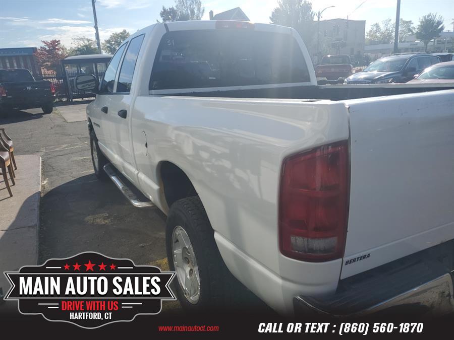 Used Dodge Ram 1500 4dr Quad Cab 140.5" WB 4WD SLT 2005 | Main Auto Sales LLC. Hartford, Connecticut Used Dodge Ram 1500 4dr Quad Cab 140.5" WB 4WD SLT 2005 | Main Auto Sales LLC. Hartford, Connecticut