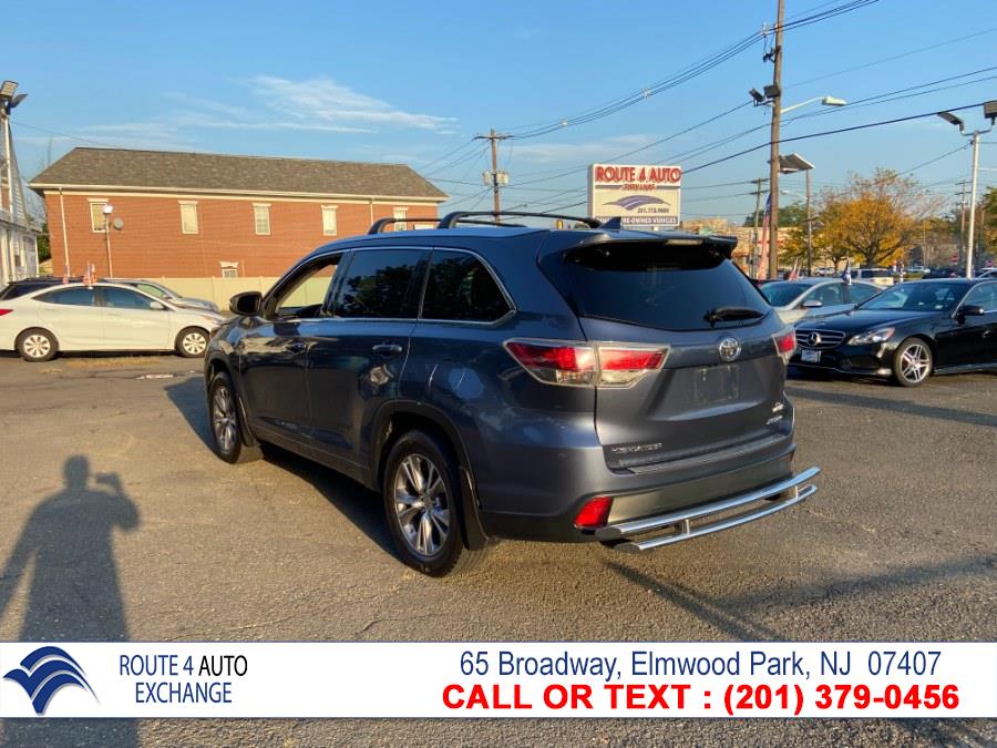 Used Toyota Highlander AWD 4dr V6 XLE (Natl) 2015 | Route 4 Auto Exchange. Elmwood Park, New Jersey Used Toyota Highlander AWD 4dr V6 XLE (Natl) 2015 | Route 4 Auto Exchange. Elmwood Park, New Jersey