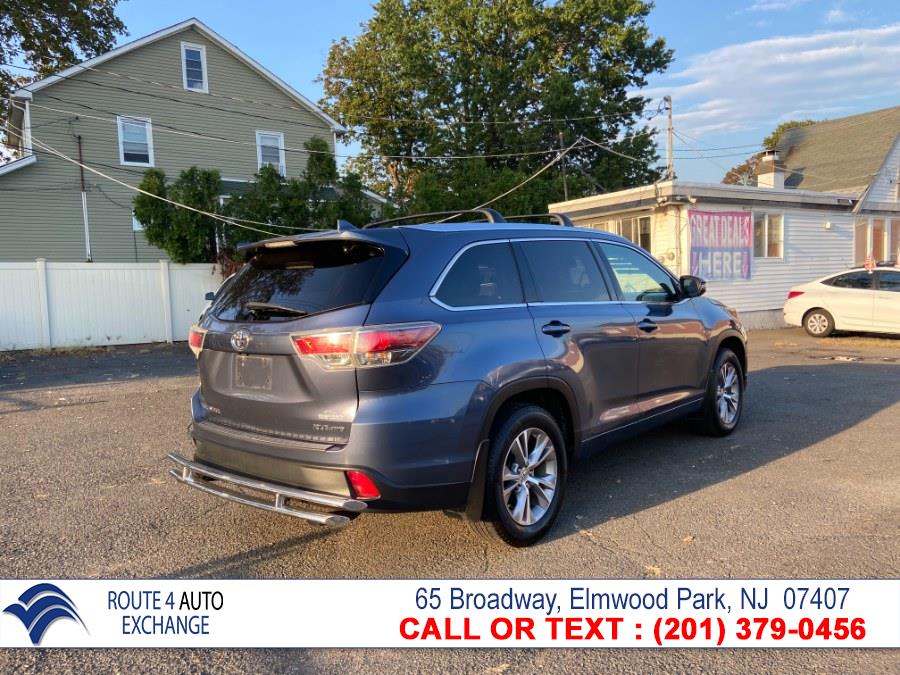 Used Toyota Highlander AWD 4dr V6 XLE (Natl) 2015 | Route 4 Auto Exchange. Elmwood Park, New Jersey Used Toyota Highlander AWD 4dr V6 XLE (Natl) 2015 | Route 4 Auto Exchange. Elmwood Park, New Jersey