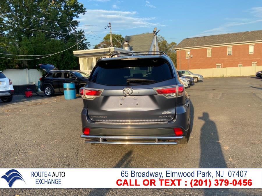 Used Toyota Highlander AWD 4dr V6 XLE (Natl) 2015 | Route 4 Auto Exchange. Elmwood Park, New Jersey Used Toyota Highlander AWD 4dr V6 XLE (Natl) 2015 | Route 4 Auto Exchange. Elmwood Park, New Jersey