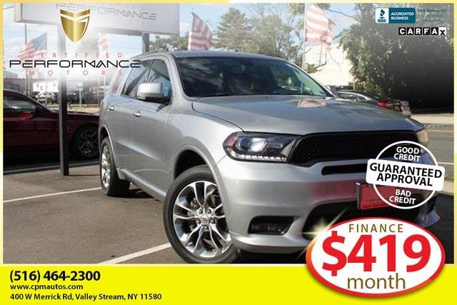 2019 Dodge Durango GT, available for sale in Valley Stream, New York | Certified Performance Motors. Valley Stream, New York