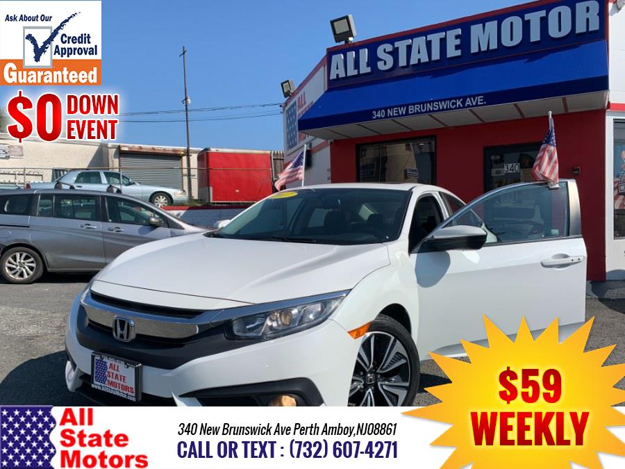 2017 Honda Civic Sedan EX-L CVT, available for sale in Perth Amboy, New Jersey | All State Motor Inc. Perth Amboy, New Jersey 2017 Honda Civic Sedan EX-L CVT, available for sale in Perth Amboy, New Jersey | All State Motor Inc. Perth Amboy, New Jersey