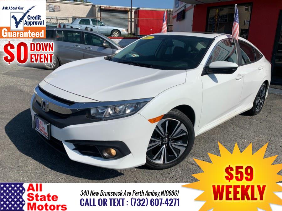 2017 Honda Civic Sedan EX-L CVT, available for sale in Perth Amboy, New Jersey | All State Motor Inc. Perth Amboy, New Jersey 2017 Honda Civic Sedan EX-L CVT, available for sale in Perth Amboy, New Jersey | All State Motor Inc. Perth Amboy, New Jersey
